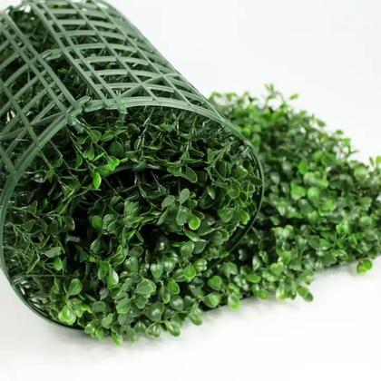 Imagem de Kit C/12 Jardim Vertical Artificial Placa Buchinho 60x40cm