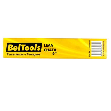 Imagem de Kit C/ 12 Lima Chata Bastarda 6 Pol Beltools