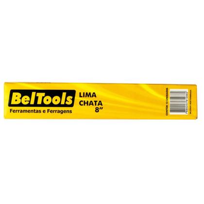 Imagem de Kit C/ 12 Lima Chata Bastarda 8 Pol Beltools