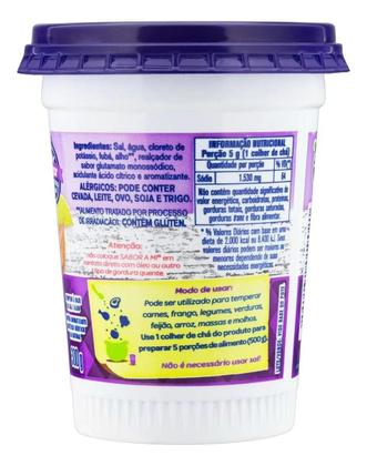 Imagem de Kit c/ 12 Sabor a Mi tempero alho e sal 300g