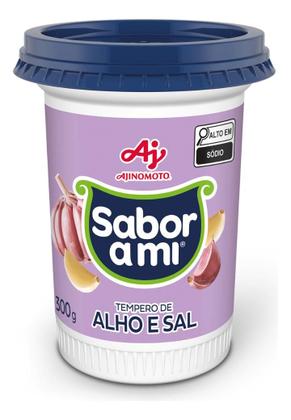 Imagem de Kit c/ 12 Sabor a Mi tempero alho e sal 300g