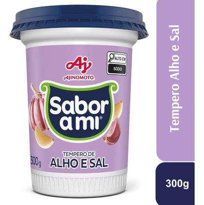 Imagem de Kit c/ 12 Sabor a Mi tempero alho e sal 300g
