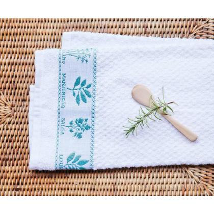 Imagem de Kit C/ 12 Toalhas De Cozinha / Pano De Copa Prato Felpudo/Atoalhado  Jacquard  100% Algodão  45x70cm  LMpeter