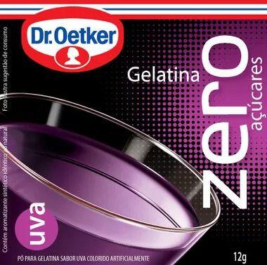 Imagem de Kit c/ 12un Gelatina Zero Uva 12g - Dr. Oetker