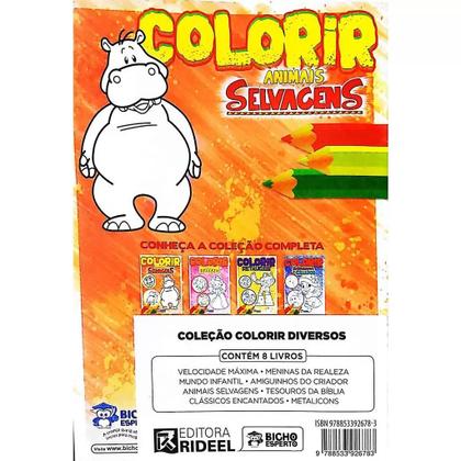 Imagem de Kit c/ 16 livrinhos infantis para colorir - clássicos