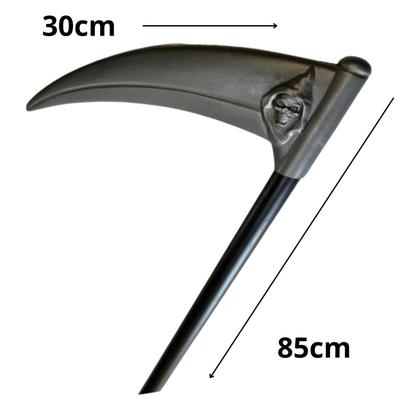 Imagem de Kit c/2 1Bastao arlequina 1 foice panico brinquedo plastico