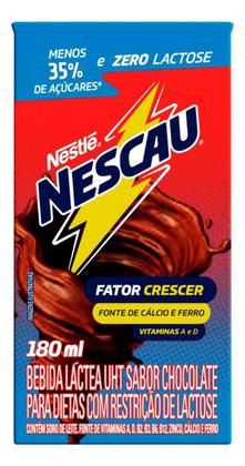 Imagem de Kit c/ 2 Achocolatado Nescau Fator Crescer Zero Lactose