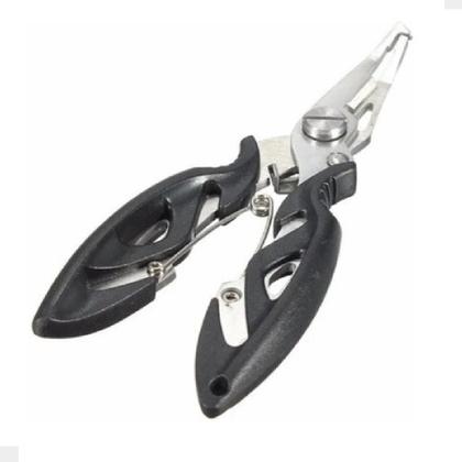 Imagem de Kit c/2 Alicate boga e tesoura P/ Pesca e Saca Anzol