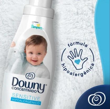 Imagem de Kit c/ 2 Amaciante Concentrado Sensitive Downy 450ml