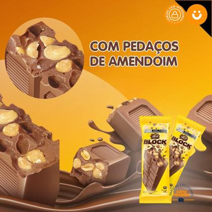 Imagem de Kit c/ 2 Arcor Chocolate Chock Block 140g
