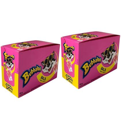 Imagem de Kit c/2 Bala bubbaloo 12x15g tutti frutti