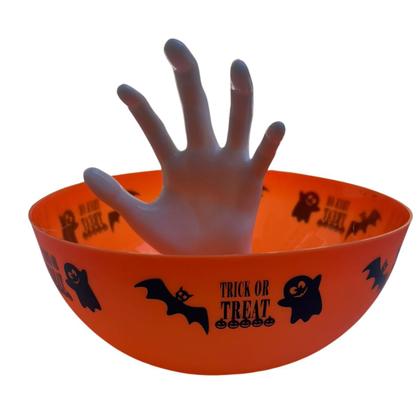 Imagem de Kit C/2 Baleiros C/Mão Assustadora Halloween Enfeite Decoração