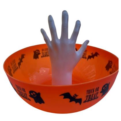 Imagem de Kit C/2 Baleiros C/Mão Assustadora Halloween Enfeite Decoração