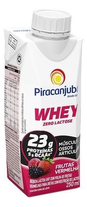 Imagem de Kit c/ 2 Bebida Lactea UHT Frutas Vermelhas Zero Lactose