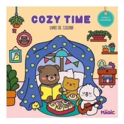 Imagem de Kit C/2 Bobbie Goods Livro De Colorir Cozy Time Comfy Days