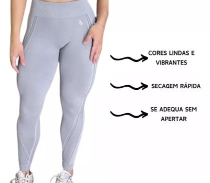 Imagem de Kit/c 2 Calças Legging Max Lupo Original Cós Anatômic+brinde