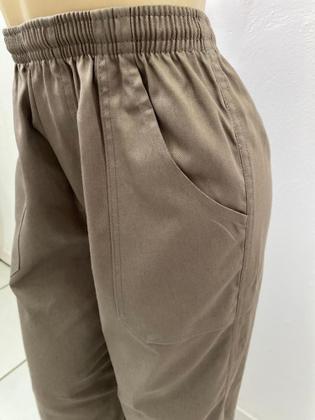 Imagem de Kit c/2 calças para trabalho reforçada brim pesado 100 algodão