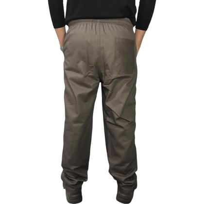 Imagem de Kit c/2 calças para trabalho reforçada brim pesado 100 algodão