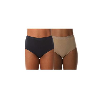 Imagem de Kit c/2 Calcinhas Calça Clássica Cotton Demillus 057051