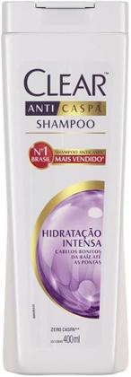 Imagem de Kit c/ 2 Clear Anticaspa Hidratacao Intensa Shampoo 400 ml