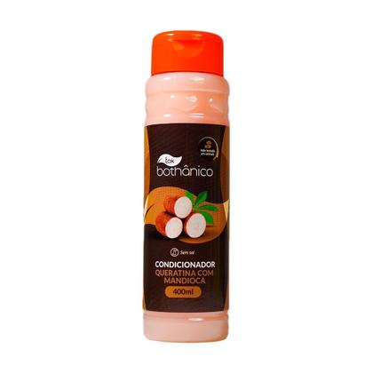 Imagem de Kit c/2 Condicionador Queratina Mandioca Tok Bothânico 400ml