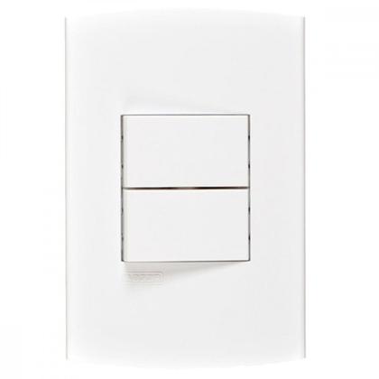 Imagem de Kit C/2 - Conjunto Peesa Alfa 1505C 1 Interruptor Simp.1 ...