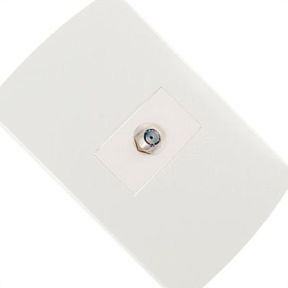 Imagem de Kit C/2 - Conjunto Peesa Alfa 1509 1Tomada P/Antena Branco