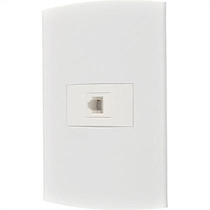 Imagem de Kit C/2 - Conjunto Peesa Alfa 1516 Tomada Tel Rj11(Jack)...