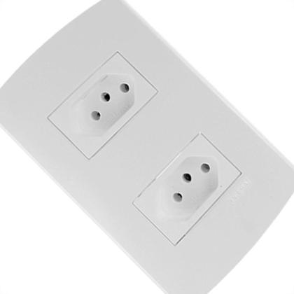 Imagem de Kit C/2 - Conjunto Peesa Alfa 1547 2Tom 20A Branco