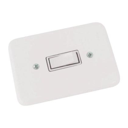 Imagem de Kit C/2 - Conjunto Radial Pollar 1901002 1Interruptor Sim...