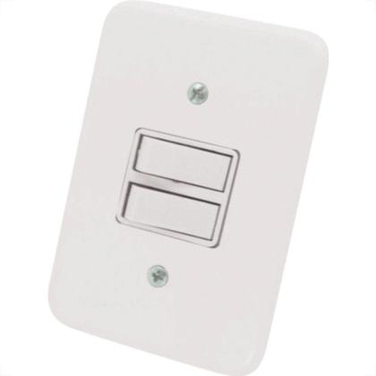 Imagem de Kit C/2 - Conjunto Radial Pollar 1901007 1 Interruptor Si...