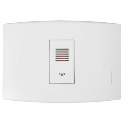 Imagem de Kit C/2 - Conjunto Soprano Ilus 4X2 Branco Com Placa(1Par...