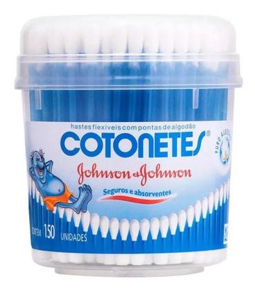 Imagem de Kit c/ 2 Cotonetes Johnson & Johnson Hastes Flexiveis 150 un