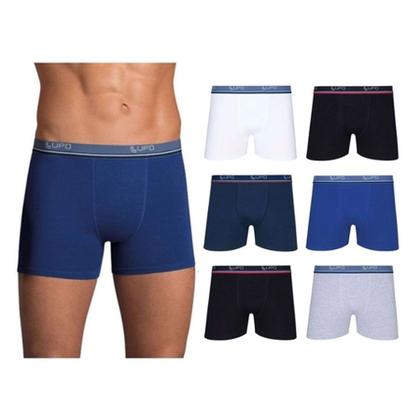 Imagem de Kit C/2 Cueca Boxer Lupo 523 box cotton algodão