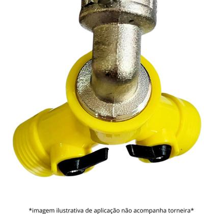 Imagem de KIT C/ 2 Derivacao Y C/ Engate 1/2 Rosca 3/4 Beltools