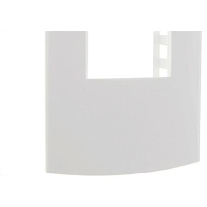 Imagem de Kit C/2 - Espelho Placa Peesa Alfa P1502 4X2 1Modulo Branco