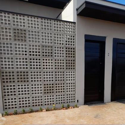 Imagem de Kit c 2 Formas Plasticas p Elemento Vazado 39x39x7 Cobogó 16 Furos Veneziana Combosé