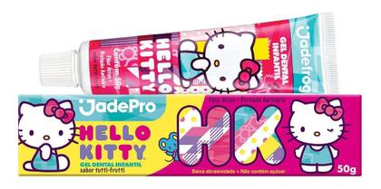 Imagem de Kit c/ 2 Gel Dental Infantil Tutti Frutti Hello Kitty Pasta
