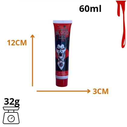 Imagem de Kit C/2 Halloween 1 Machado Lenhador Brinquedo 1Sangue 60ml