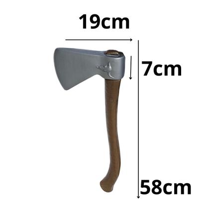 Imagem de Kit C/2 Halloween 1 Machado Lenhador Brinquedo 1Sangue 60ml