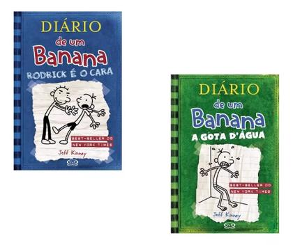 Imagem de Kit C/2 Livros Diário de Um Banana: V. 2 e 3 ( Capa Mole)