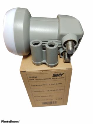 Imagem de kit c/ 2 Lnb Duplo Universal Banda Ku Sky Claro  oi