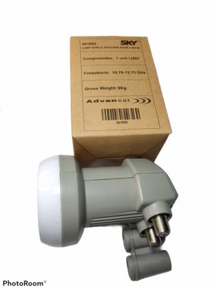 Imagem de kit c/ 2 Lnb Duplo Universal Banda Ku Sky Claro  oi