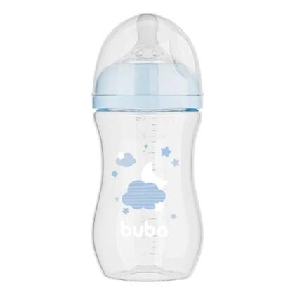 Imagem de Kit c/ 2 mamadeiras easy flow nuvem azul 120ml e 270ml -buba