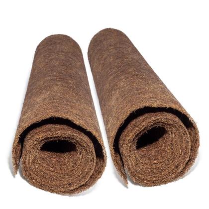 Imagem de Kit C/2 Manta Fibra De Coco Calandrada 1Mx1Mx4Mm