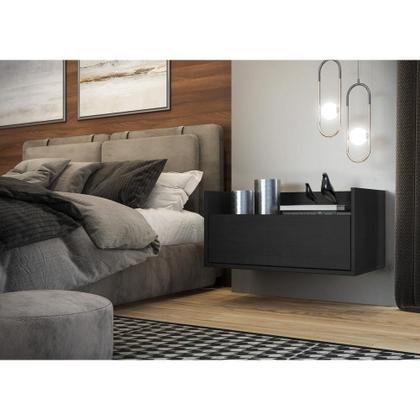 Imagem de Kit C 2 Mesas De Cabeceira 80 Cm Suspensa