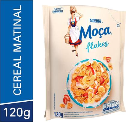 Imagem de Kit c/ 2 Moca Cereal Matinal Flakes 120G