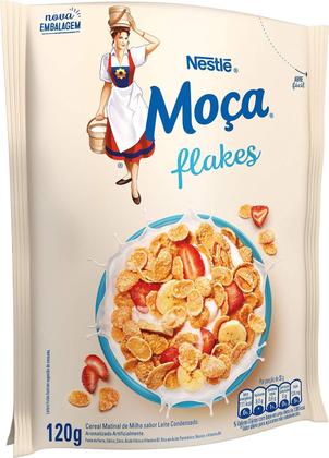 Imagem de Kit c/ 2 Moca Cereal Matinal Flakes 120G