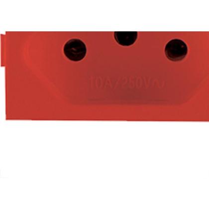 Imagem de Kit C/2 - Modulo Peesa Alfa 1445V Tomada 20A Vermelho