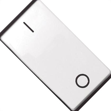 Imagem de Kit C/2 - Modulo Pial Pop 1 Bipolar 10A Lg010B Branco